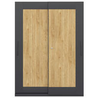 AKTENSCHRANK Hickory  - Hickory, Basics, Holzwerkstoff (160/220,5/42,6cm) - Moderano