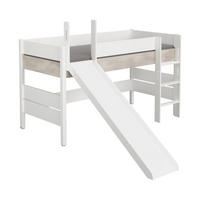 SPIELBETT 90/200 cm  - Weiss/Silbereichenfarben, Basics, Holz/Holzwerkstoff (90/200cm) - Paidi