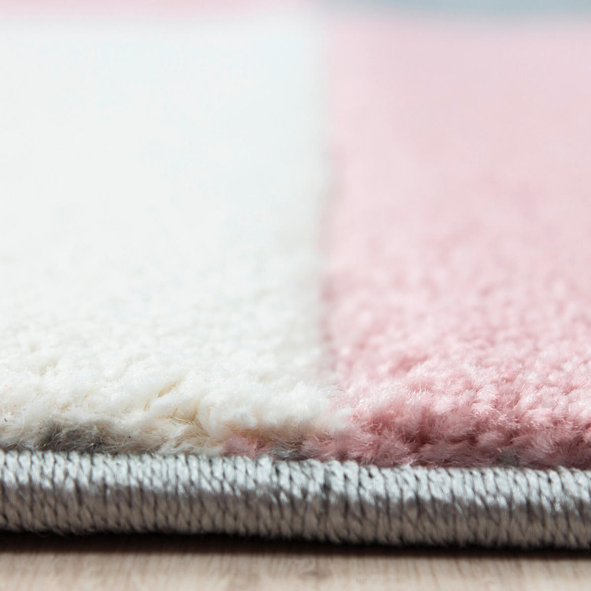 FLACHWEBETEPPICH 280/370 cm Hawaii Pink  - Pink, Design, Textil (280/370cm) - Novel