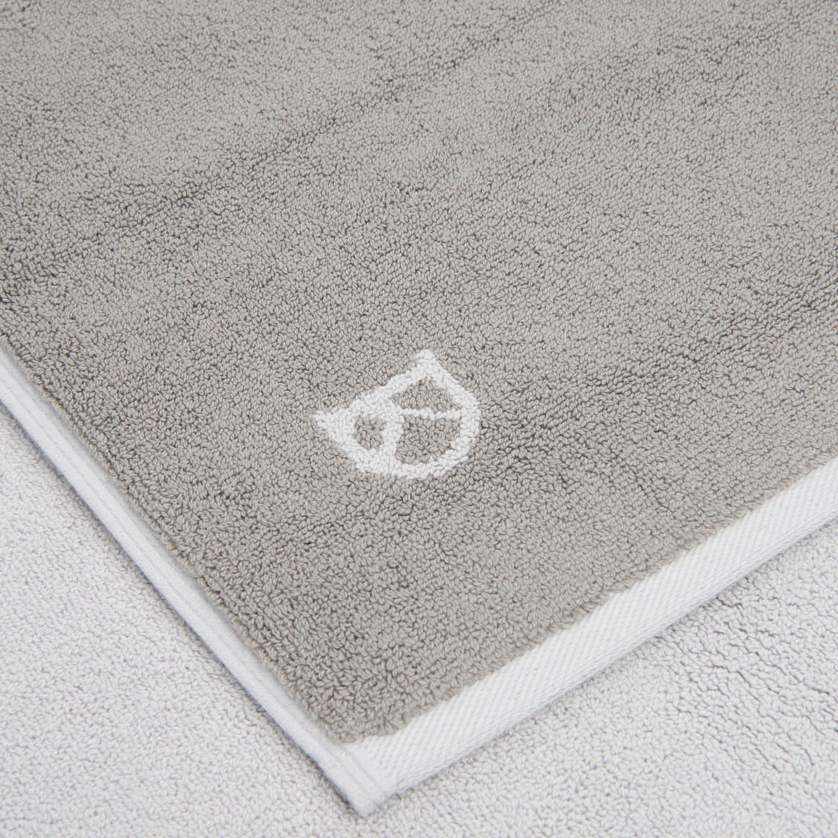 BADEMATTE Hellgrau 60/60 cm  - Hellgrau, Basics, Textil (60/60cm) - Dieter Knoll