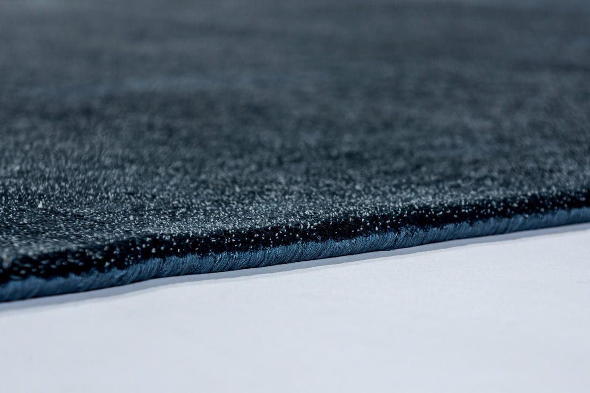 HANDWEBTEPPICH 170/240 cm Aura Blau rechteckig  - Blau, Design, Textil (170/240cm) - Schöner Wohnen