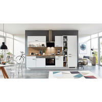 KÜCHENLEERBLOCK   in Weiß, Eichefarben  - Eichefarben/Weiß, Design, Holzwerkstoff - Celina