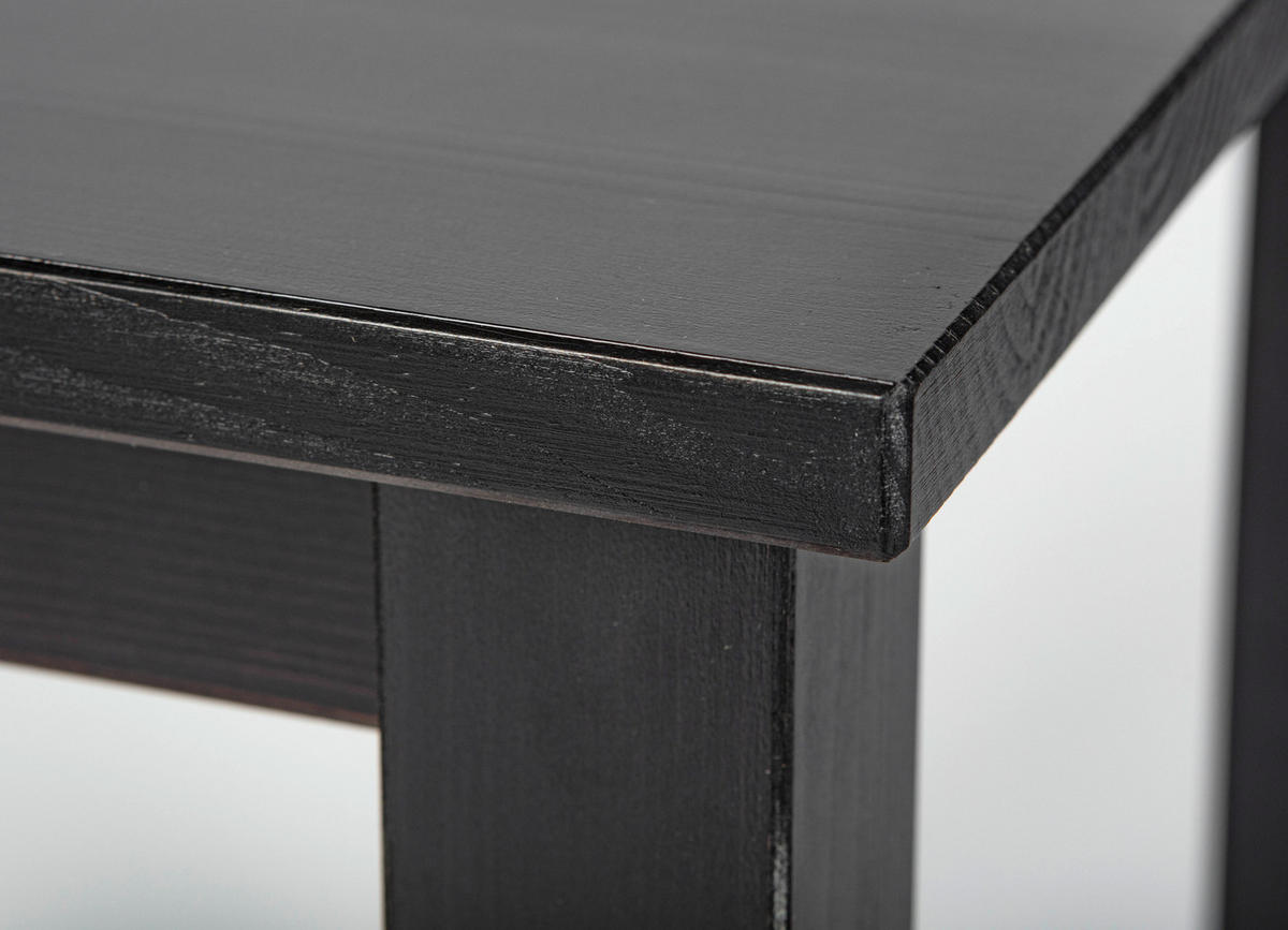 BEISTELLTISCH in Holz 45/45/55 cm  - Schwarz, Basics, Holz (45/45/55cm) - MID.YOU