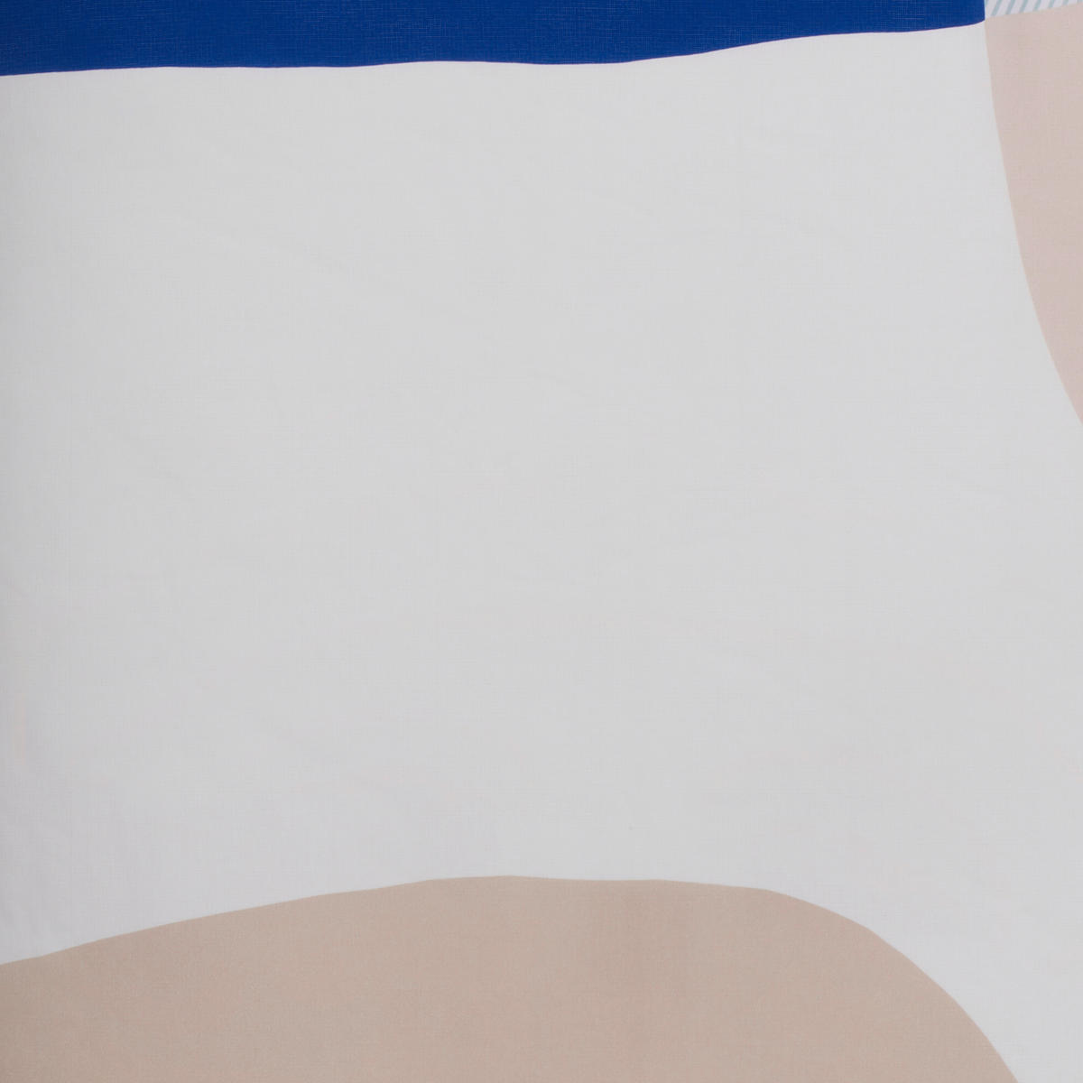 POVLEČENÍ, satén, modrá, přírodní barvy, béžová, 140/200 cm - modrá/přírodní barvy, Lifestyle, textil (140/200cm) - S. Oliver