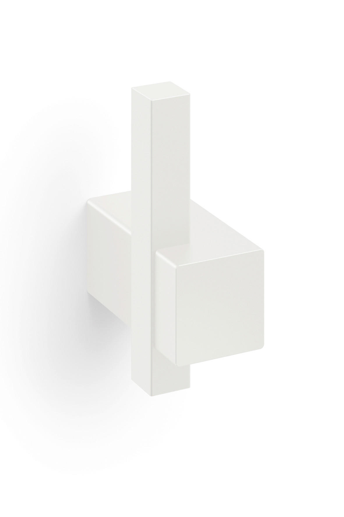 KAVELJČEK ZA BRISAČO - bela, Konvencionalno, kovina (2,3/6,5/4,5cm) - Zack