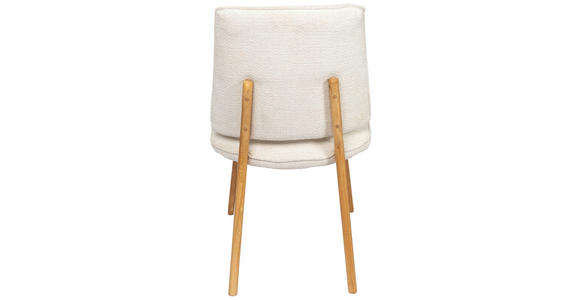 STUHL  Stoffauswahl Webstoff  - Eichefarben/Beige, MODERN, Holz/Textil (48/89,5/60cm) - Carryhome