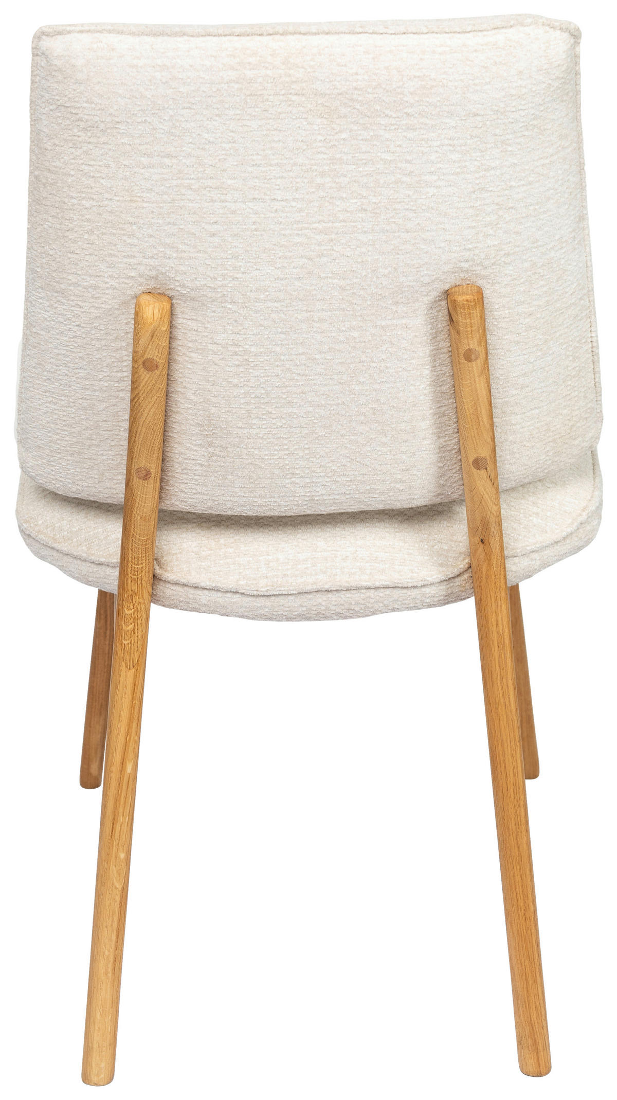 STUHL  Stoffauswahl Webstoff  - Eichefarben/Beige, MODERN, Holz/Textil (48/89,5/60cm) - Carryhome