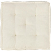 SITZKISSEN 40/40/10 cm - Weiß, Basics, Textil (40/40/10cm) - Boxxx