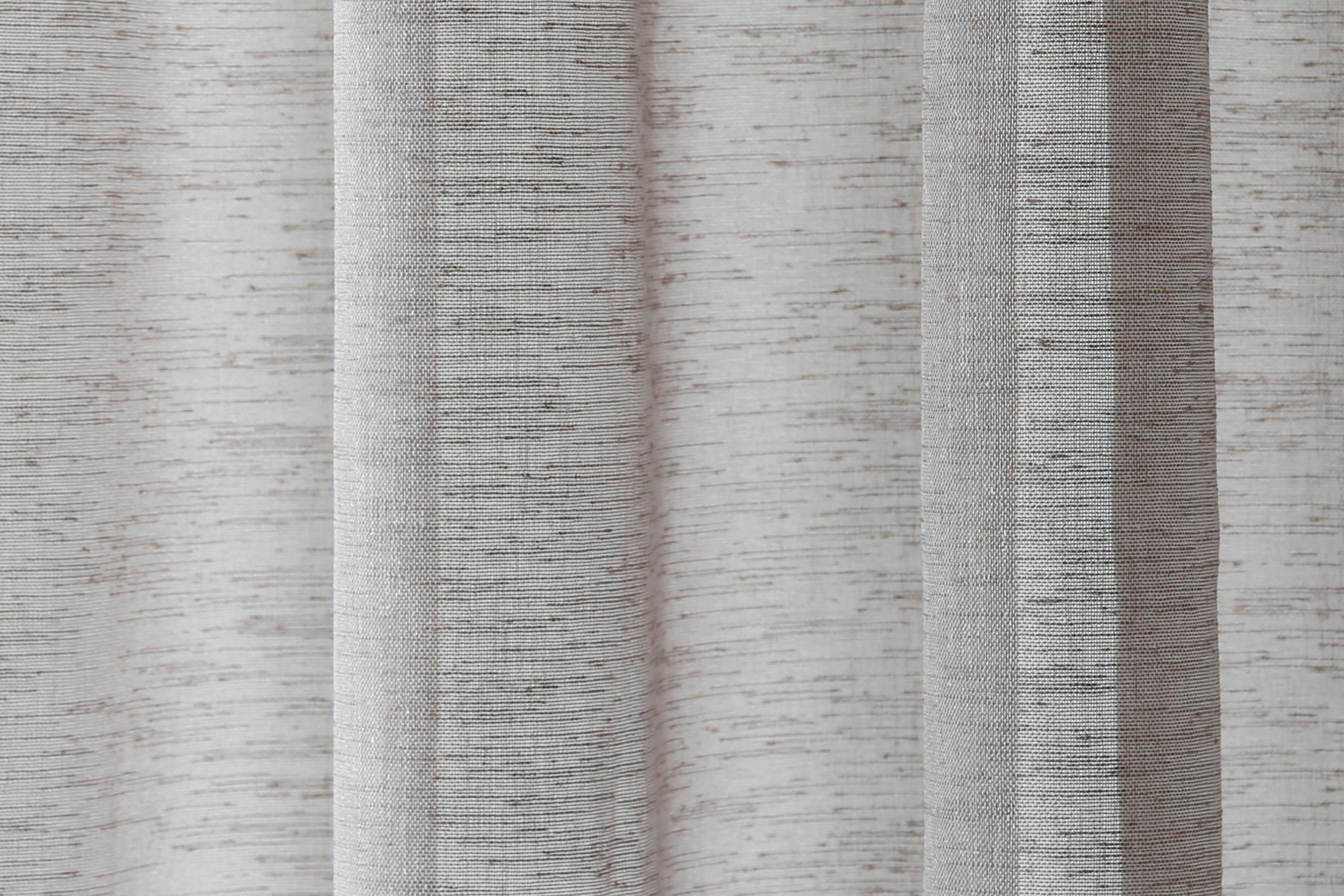 SCHLAUFENSCHAL  transparent  140/245 cm   - Braun, Basics, Textil (140/245cm)