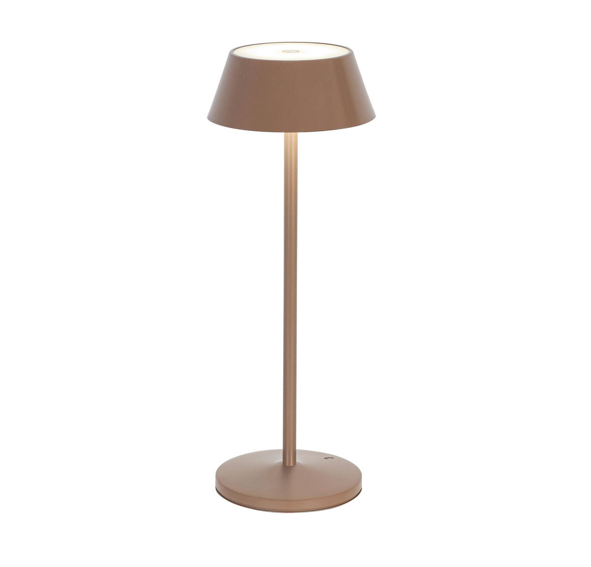 STOLNA PUNJIVA SVJETILJKA  - crna/taupe, Design, metal/plastika (11/30cm) - Dieter Knoll