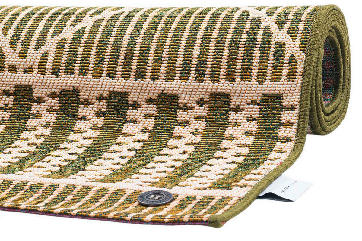 OUTDOORTEPPICH 120/180 cm Grün  - Grün, Basics, Textil (120/180cm) - Tom Tailor
