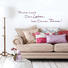 DEKOSTICKER - Lila, KONVENTIONELL, Kunststoff (50/70/0,40cm) - EUROGRAPHICS