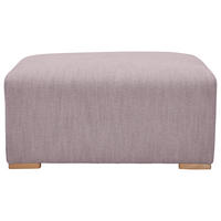 HOCKER in Textil Altrosa  - Buchefarben/Altrosa, Konventionell, Holz/Textil (101/44/92cm) - Livetastic
