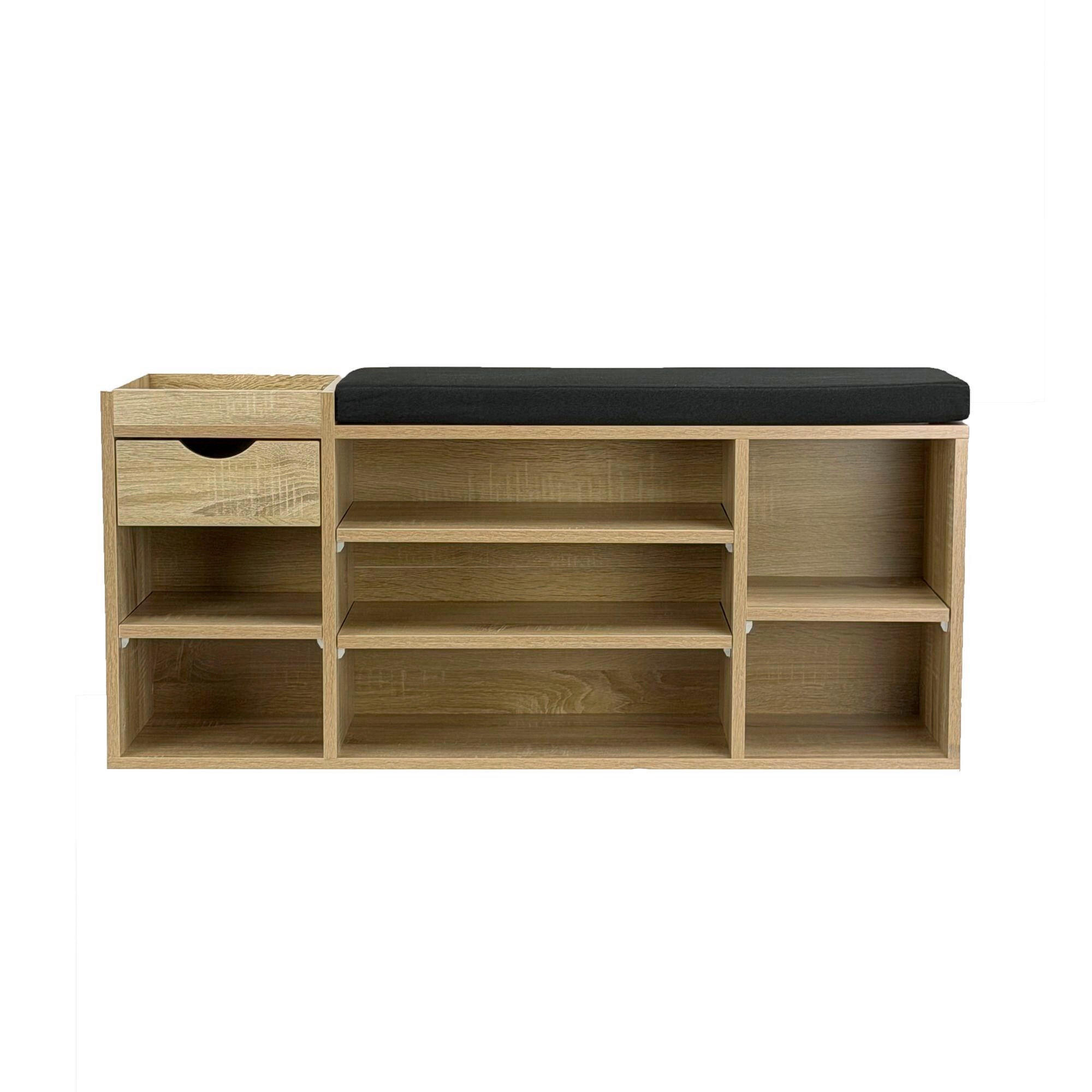 SKOBÄNK 100/45/30 cm Sonoma ek 45/100/30 cm