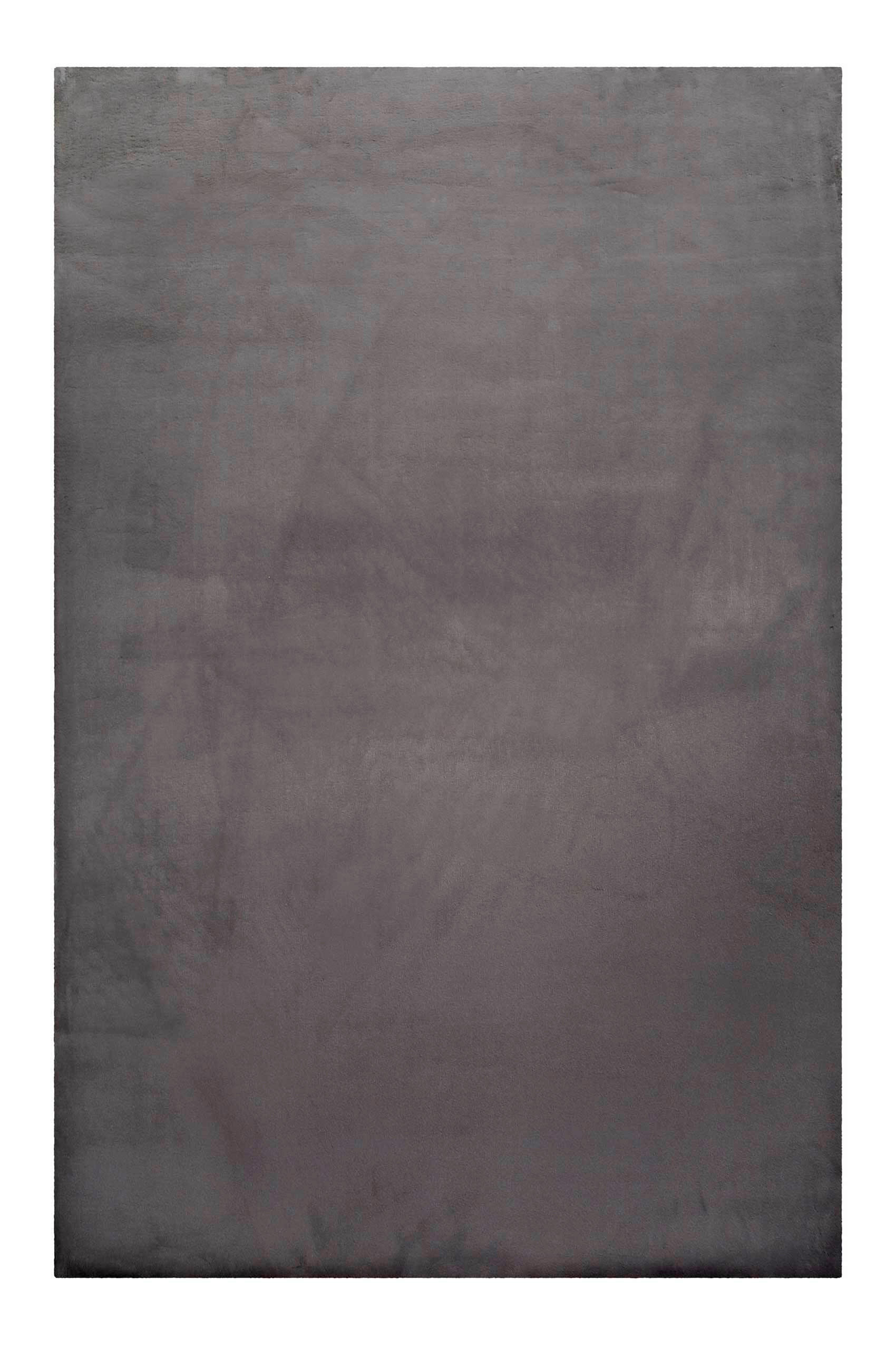 Wecon Home Hochflorteppich Vita Anthrazit 70x140 cm