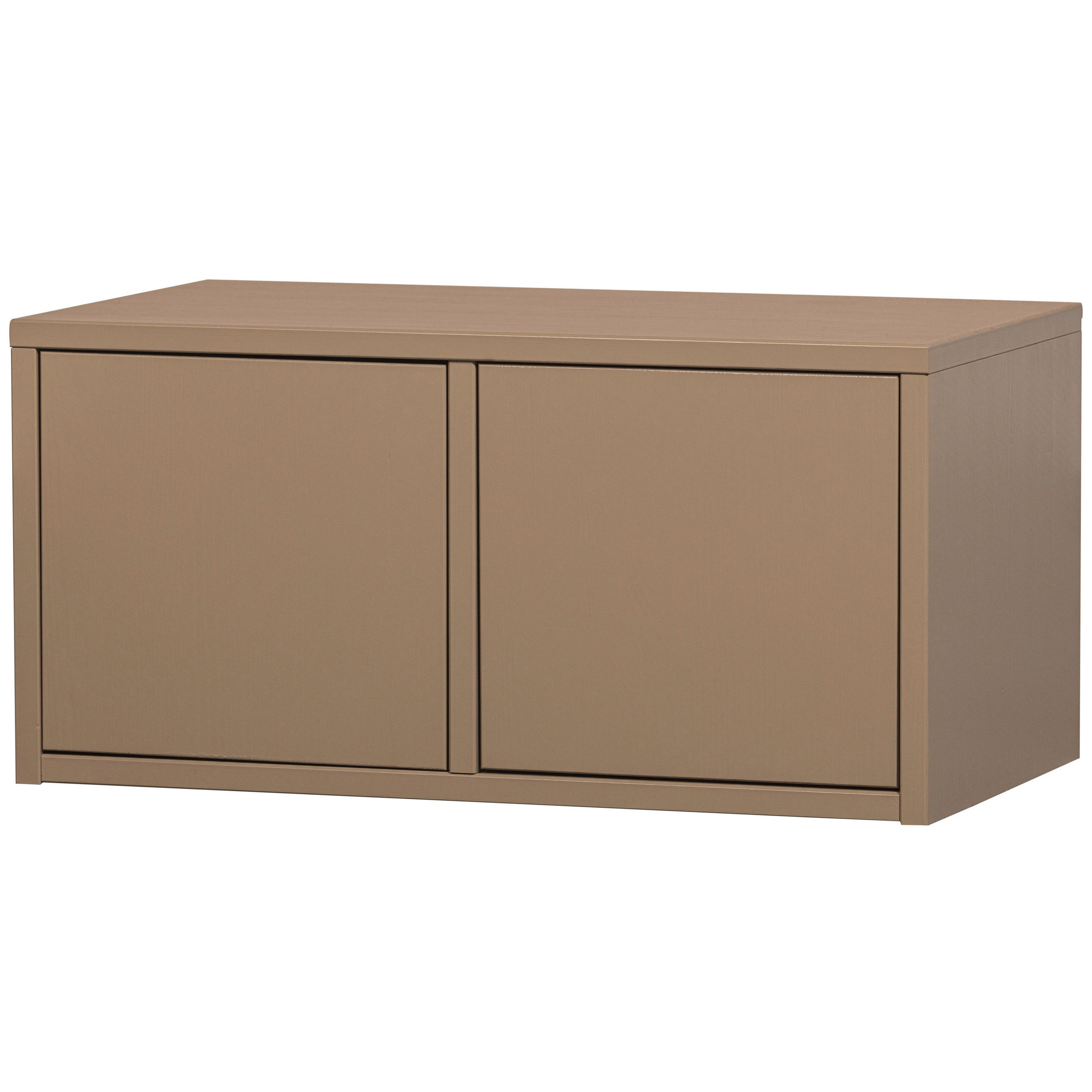 GARDEROBENBANK - Schlammfarben, Design, Holz (80/39/44cm) - Livetastic