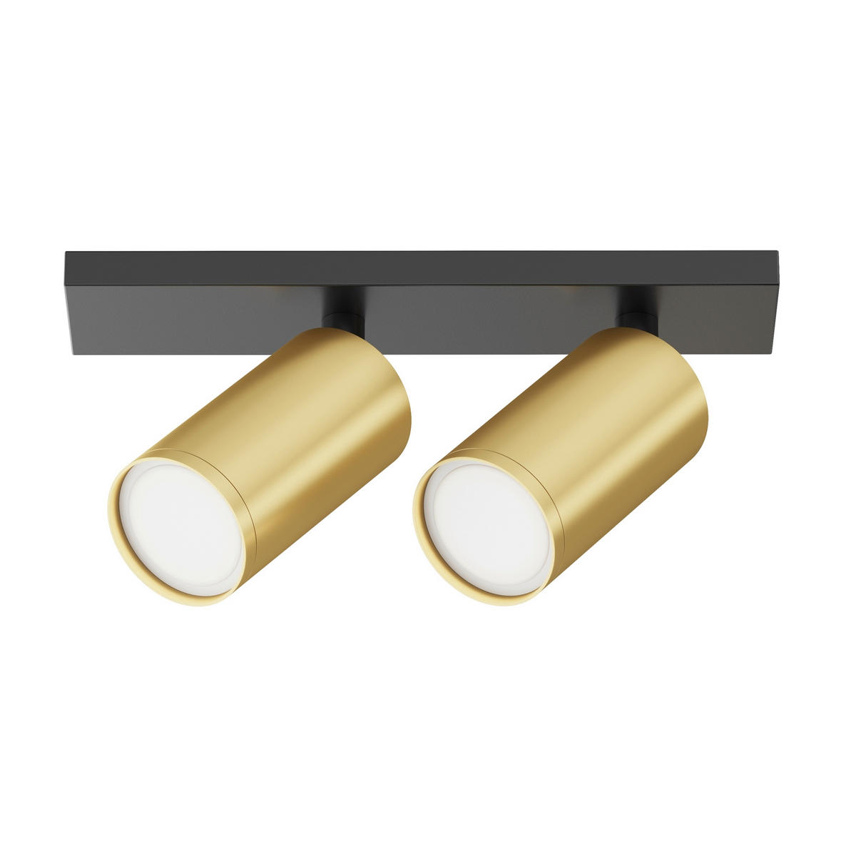 STRAHLER Ceiling & Wall 6/34,4/12 cm  - Goldfarben/Schwarz, Trend, Metall (6/34,4/12cm) - MAYTONI