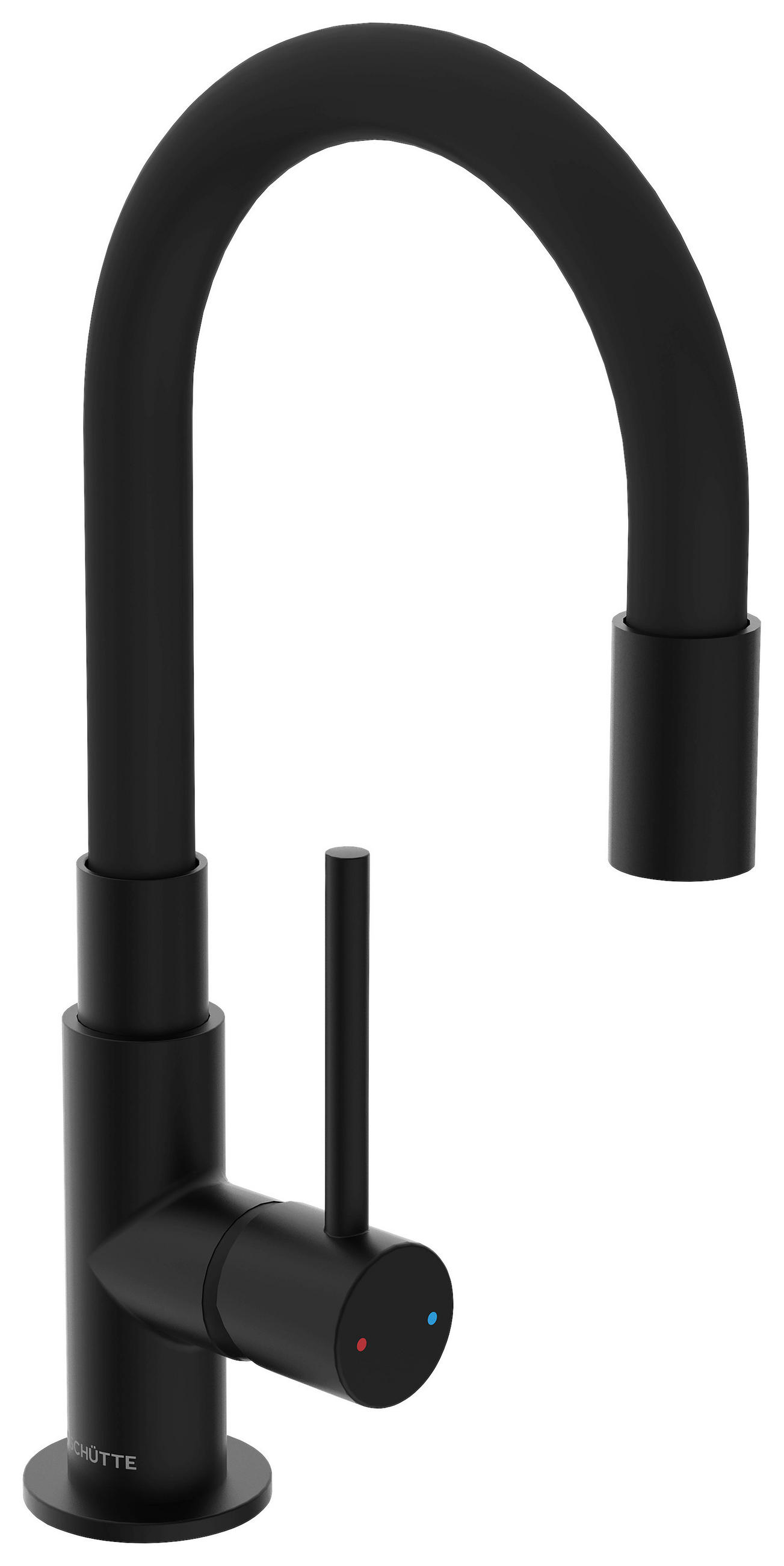WASCHTISCHARMATUR  - Schwarz, Metall (25/20/5cm) - Schütte