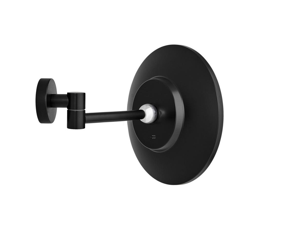 SCHMINKSPIEGEL  - Schwarz, Basics, Metall (18/18/18,5cm) - Tesa