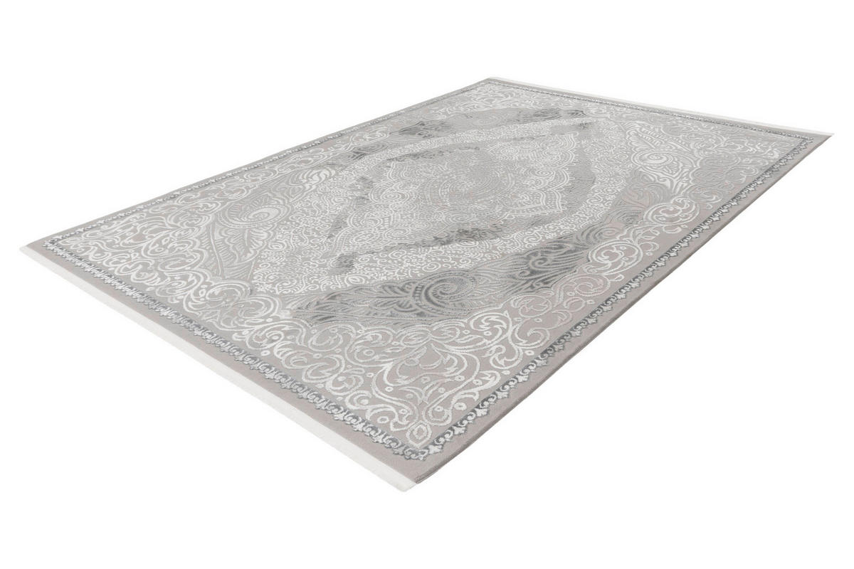 TEKAČ      80/150 cm    tkano  srebrne barve  - srebrne barve, Basics, tekstil (80/150cm) - Kayoom