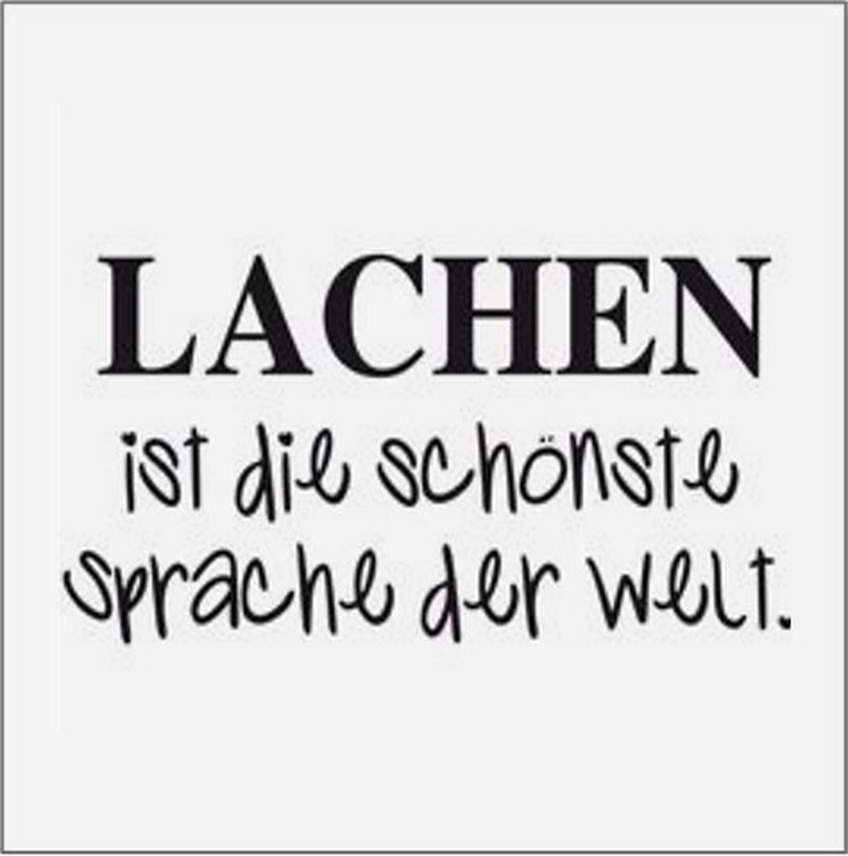 DEKOPANEEL Text 20/20/0,3 cm  - Schwarz/Weiß, Basics, Holz (20/20/0,3cm)