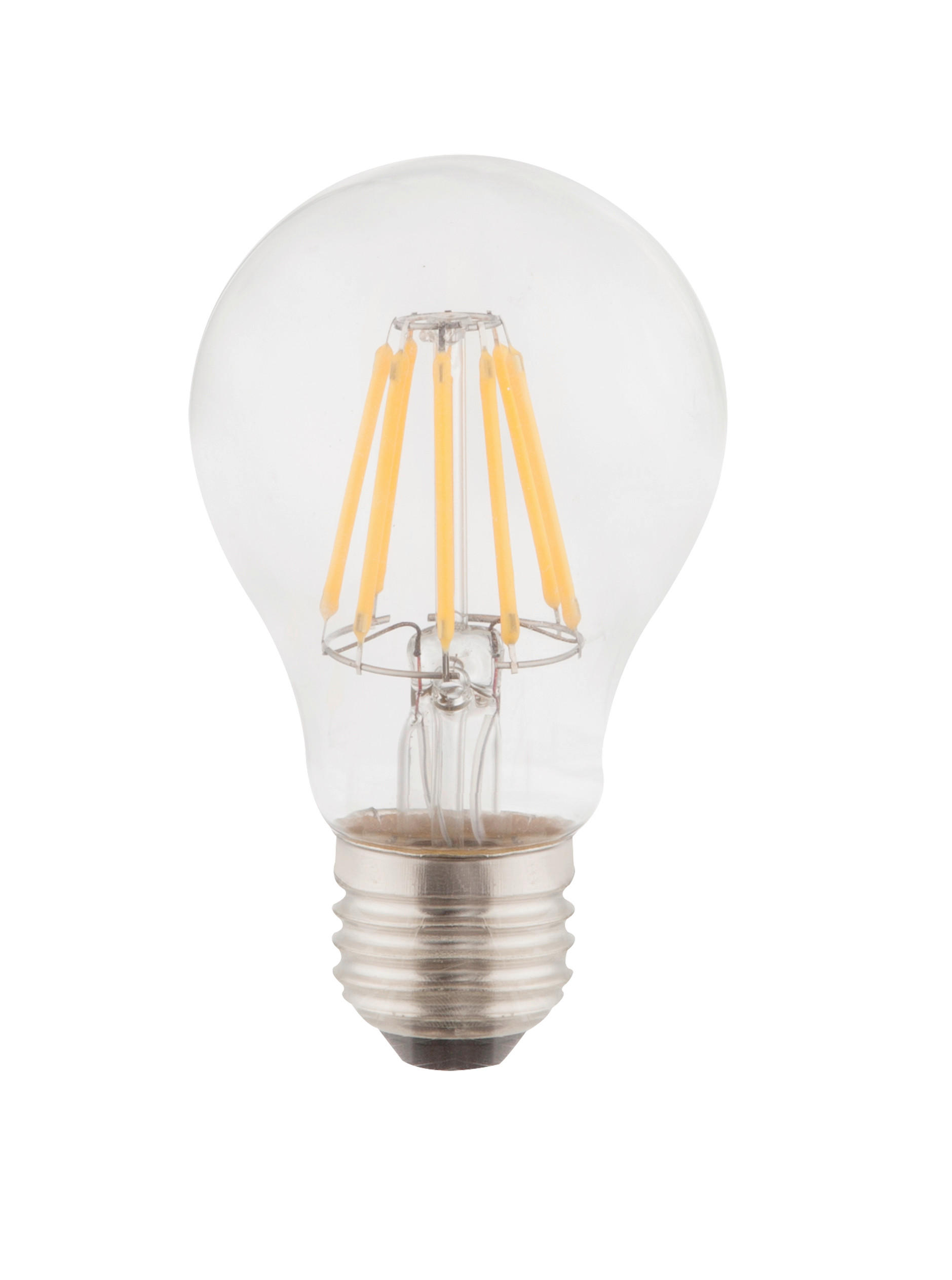 Bec Led   E27 7 W  - străveziu, Basics, sticlă (6/10,6cm)