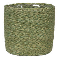 PFLANZENTOPF  - Grün, Natur, Naturmaterialien (19/19/16cm)