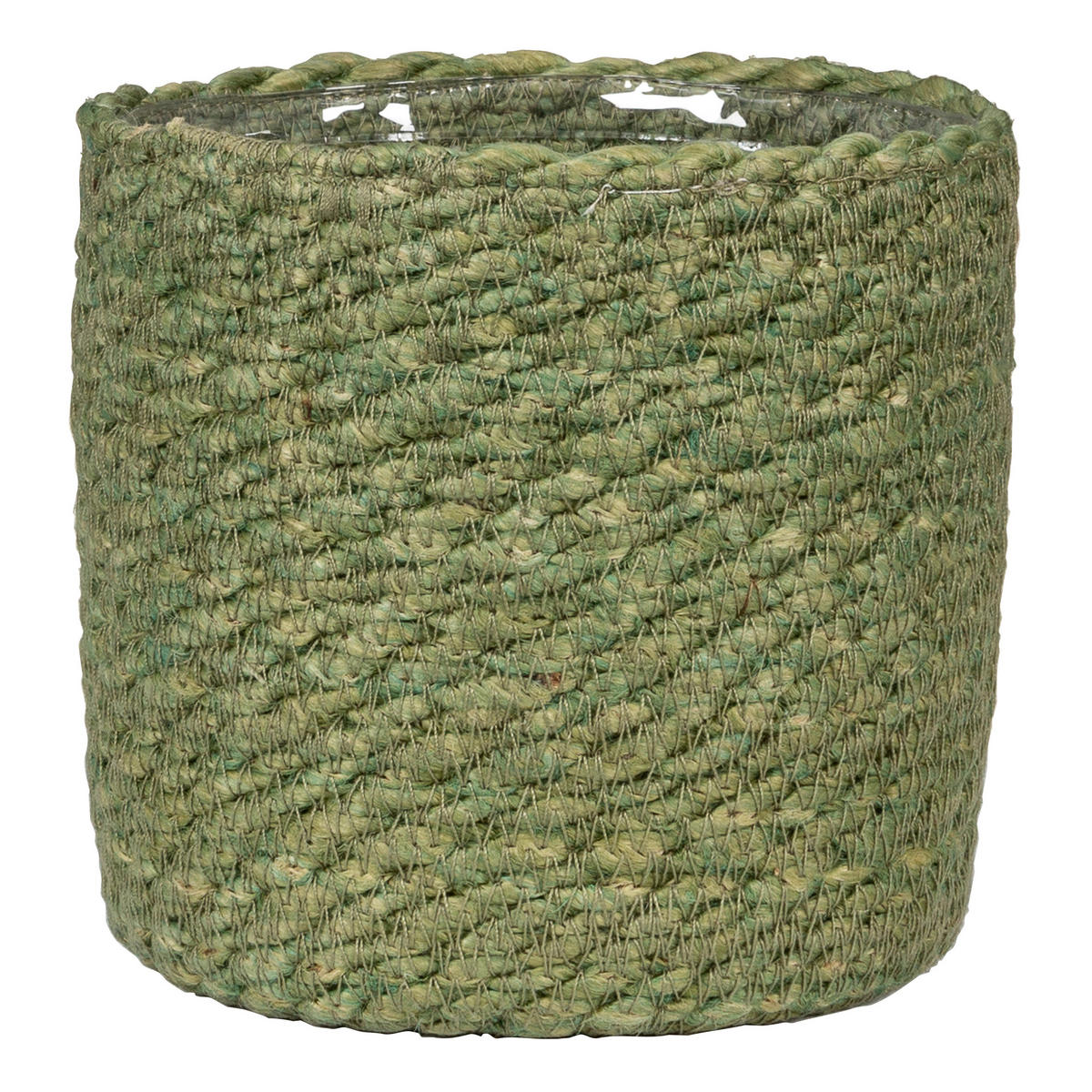 PFLANZENTOPF  - Grün, Natur, Naturmaterialien (19/19/16cm)