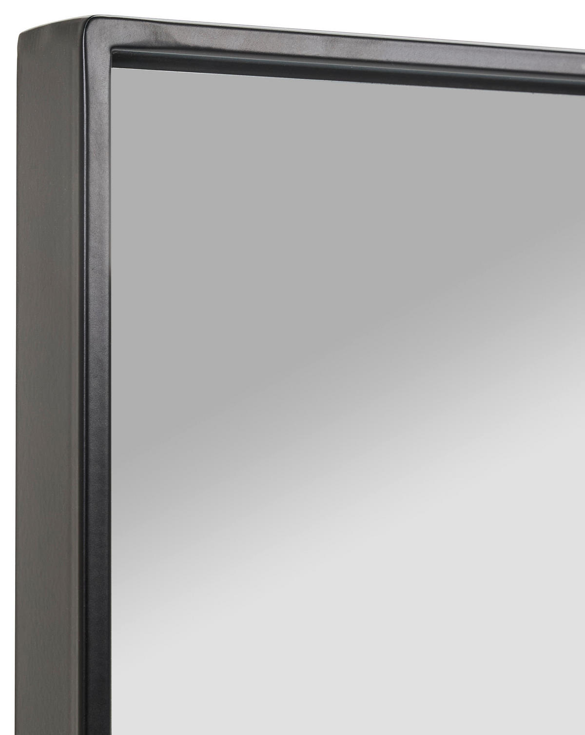 WANDSPIEGEL 110/210/3 cm    in rechteckig  - Schwarz, Design, Glas/Holzwerkstoff (110/210/3cm) - MID.YOU