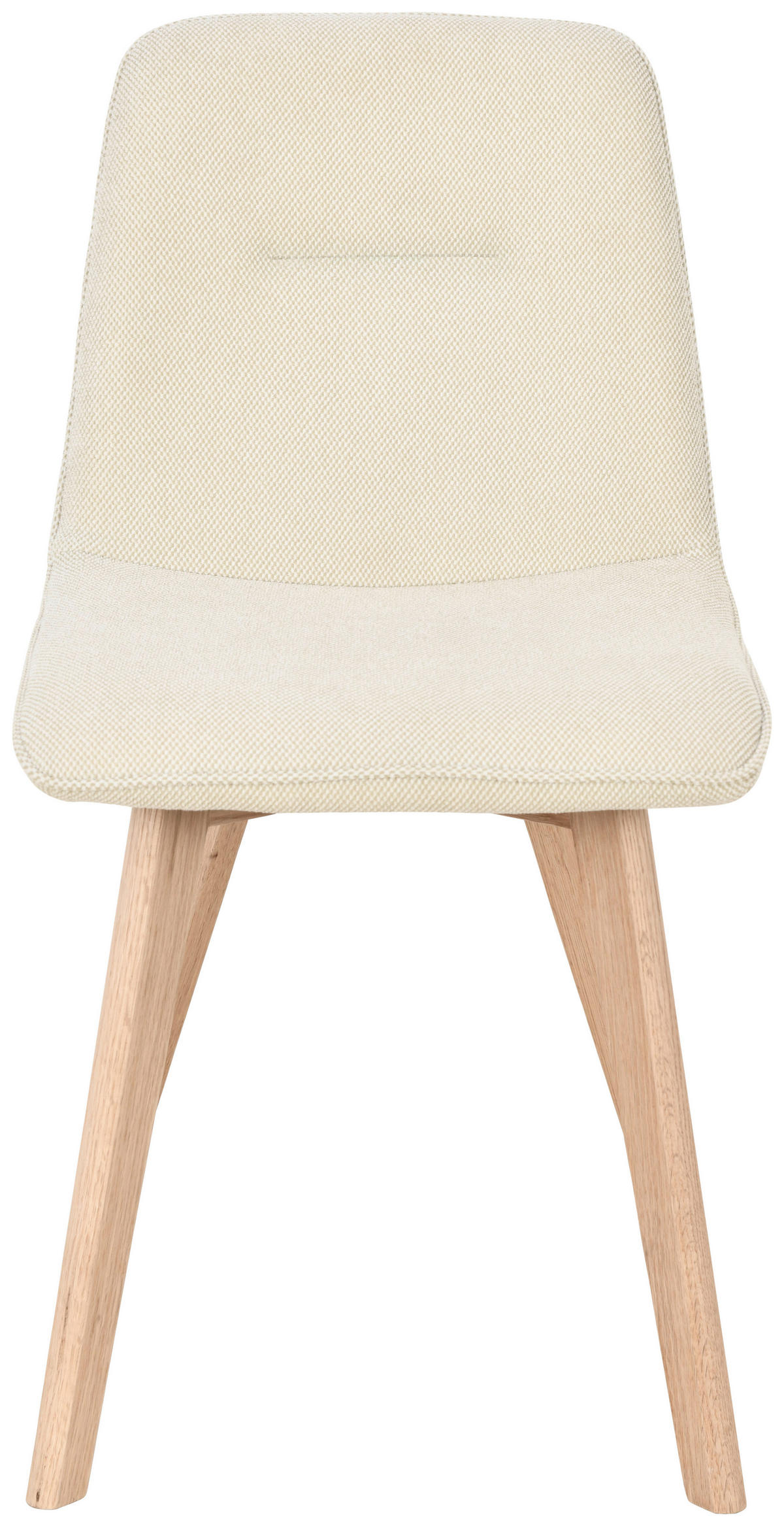 STUHL  Stoffauswahl  Leinenoptik  - Eichefarben/Beige, MODERN, Holz/Textil (45/88/54cm) - Cantus