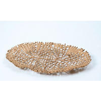 DEKORAČNÁ MISKA - zlatá, Design, kov (48/27/5,5cm) - Ambia Home