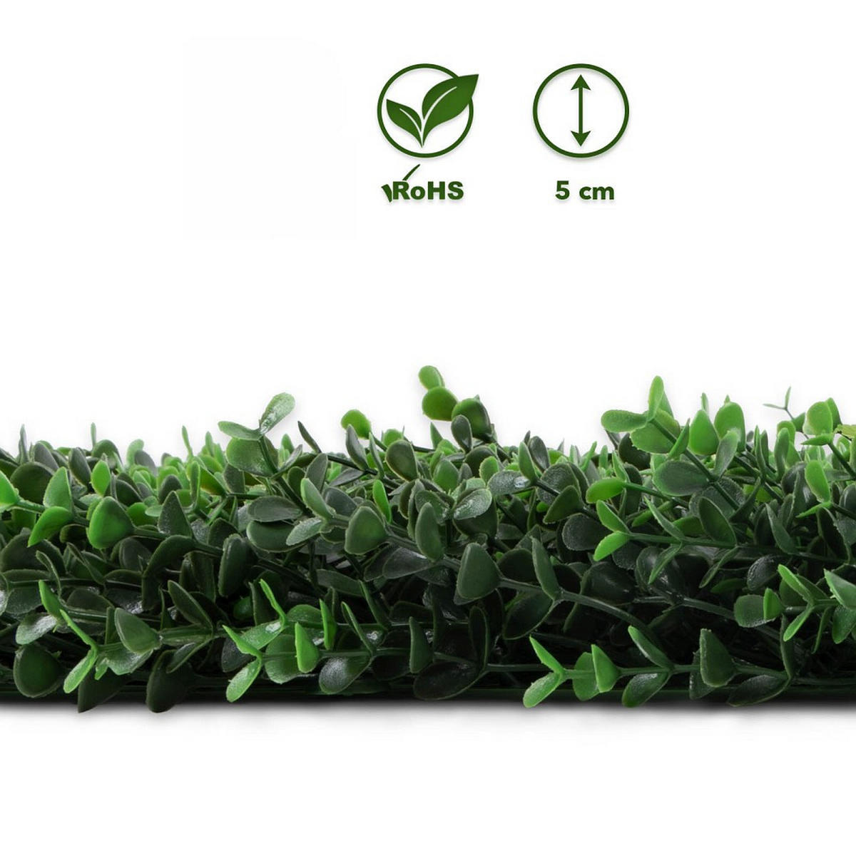 WANDVERKLEIDUNG Kunststoff  - Waldgrün, Trend, Kunststoff (50/50cm) - Floordirekt