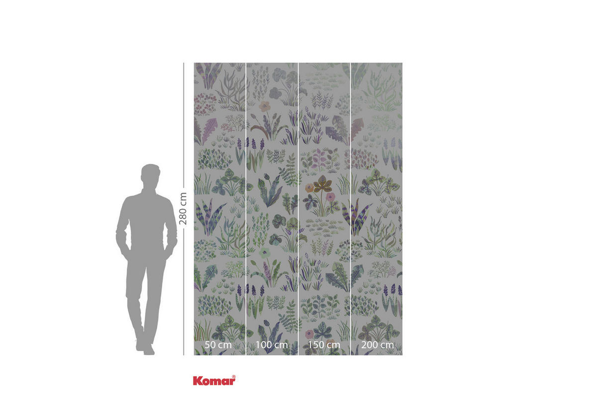FOTOTAPET 200/280 cm  - multicolor, Trend, papper (200/280cm)