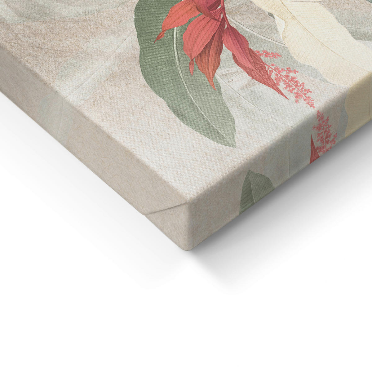 LEINWANDBILD Pflanzen 60/80 cm  - Multicolor, Basics, Holz/Textil (60/80cm)