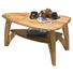 COUCHTISCH Eiche massiv oval Eichefarben - Eichefarben, Natur, Holz (90/60/45cm) - Carryhome COUCHTISCH Eiche massiv oval Eichefarben - Eichefarben, Natur, Holz (90/60/45cm) - Carryhome