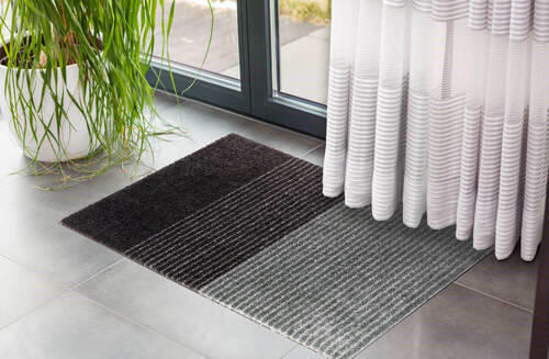 FUßMATTE  50/70 cm  Anthrazit, Grau  - Anthrazit/Grau, Design, Textil (50/70cm) - Schöner Wohnen