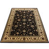 WEBTEPPICH 120/170 cm Marrakesh Schwarz  - Schwarz, KONVENTIONELL, Textil (120/170cm) - Novel