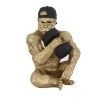 DEKOTIER - Goldfarben, Basics, Kunststoff (22/21/31cm)