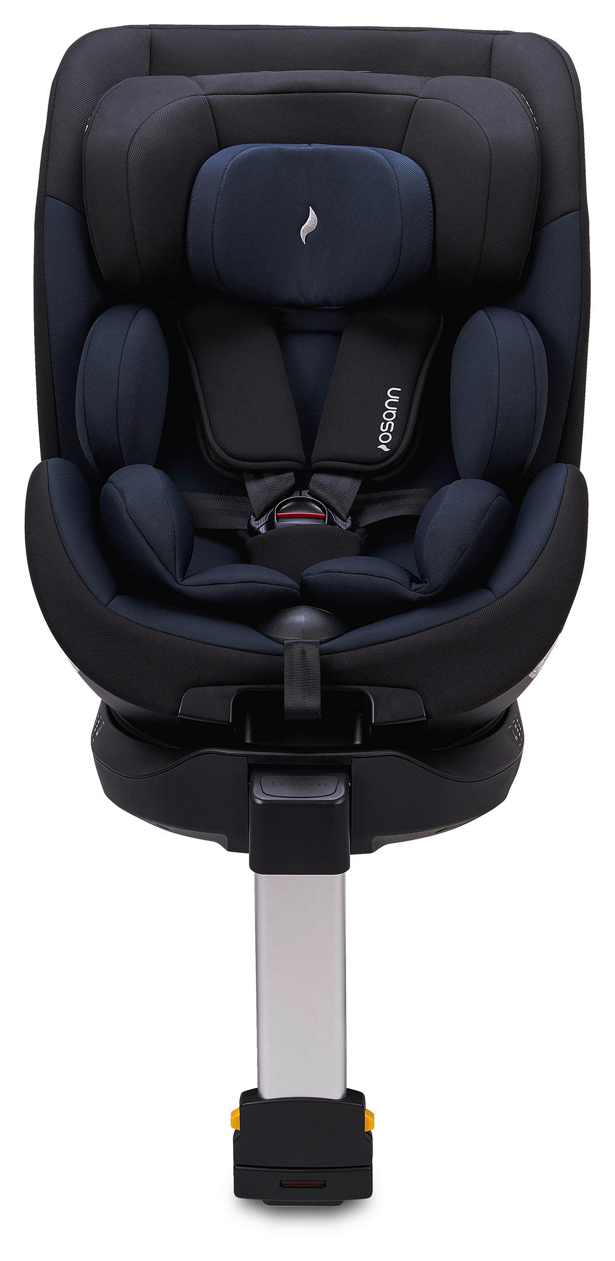 REBOARDER-KINDERSITZ HERO360 SL Twill Navy  - Schwarz/Dunkelblau, Basics, Kunststoff/Textil (44/65cm) - Osann