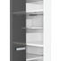 KLEIDERSCHRANK 3-türig Graphitfarben, Weiß - Graphitfarben/Alufarben, Design, Glas/Holzwerkstoff (151,3/213,6/59,7cm) - Xora KLEIDERSCHRANK 3-türig Graphitfarben, Weiß - Graphitfarben/Alufarben, Design, Glas/Holzwerkstoff (151,3/213,6/59,7cm) - Xora