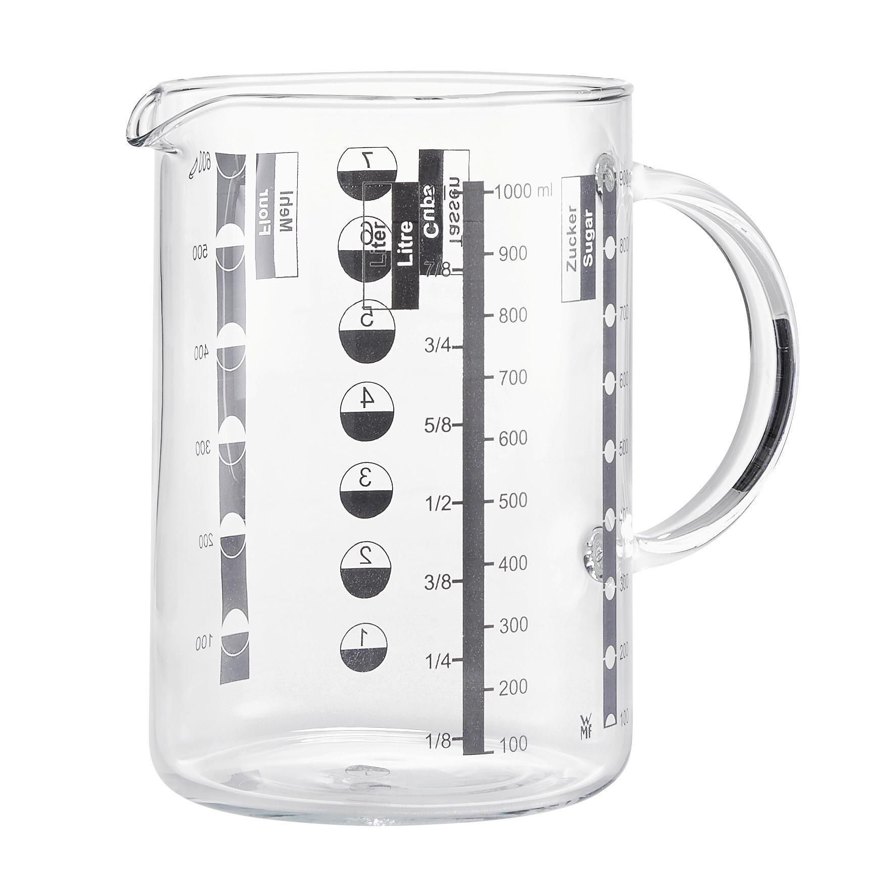 MESSBECHER - Klar, Basics, Glas (1l) - WMF