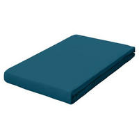 SPANNLEINTUCH 180-200/200-220 cm Jersey  - Petrol, Basics, Textil (180-200/200-220cm) - Schlafgut