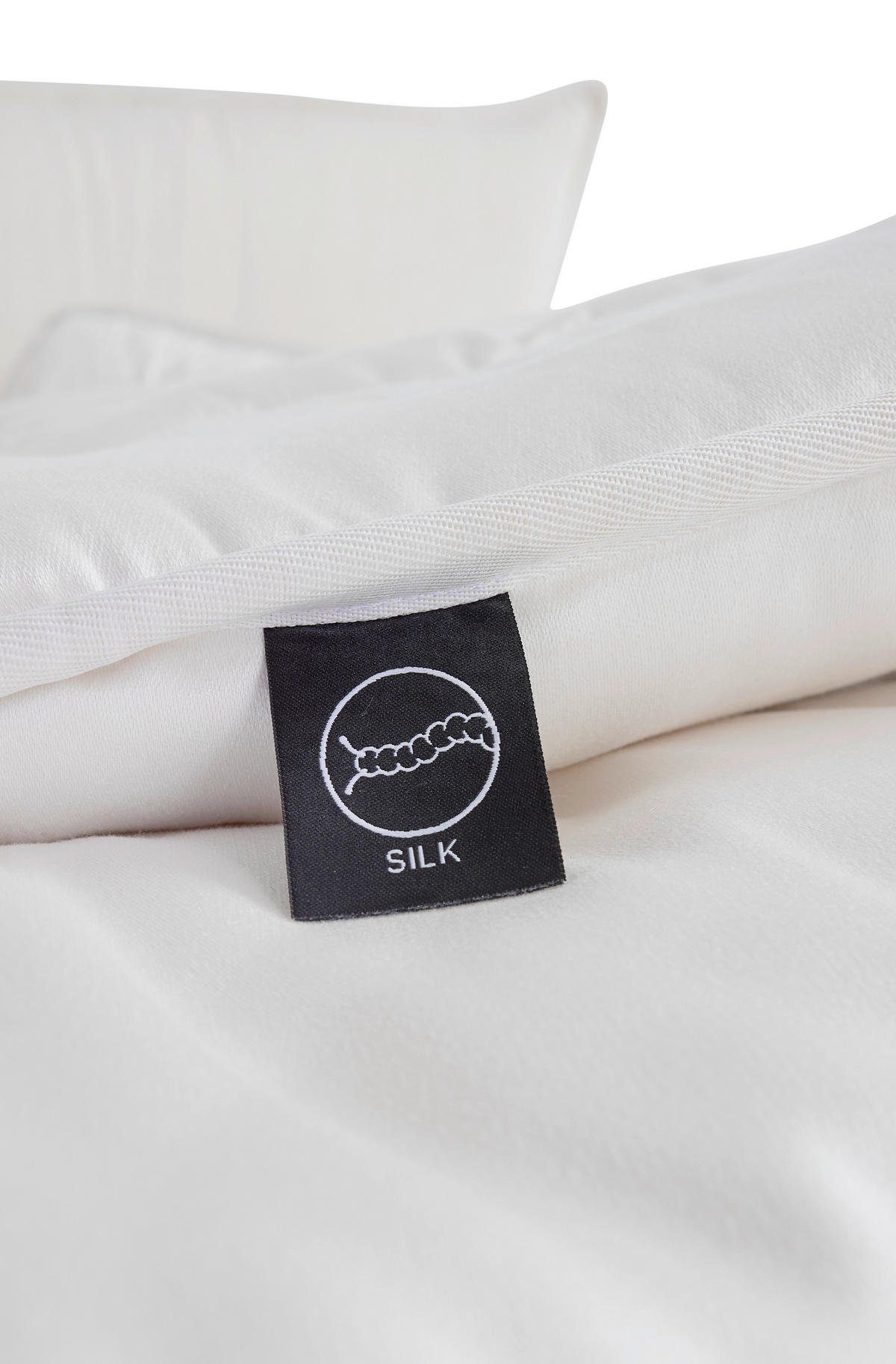 TOPPER ALLURE NATURAL SILK 140/200 cm  - Creme, Basics, Textil (140/200cm)