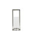 WINDLICHT - Silberfarben, Trend, Glas (15/15/40cm) WINDLICHT - Silberfarben, Trend, Glas (15/15/40cm)