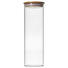 VORRATSDOSE 2 L - Hellbraun/Klar, Basics, Glas/Holz (9,5/31cm) - Homeware VORRATSDOSE 2 L - Hellbraun/Klar, Basics, Glas/Holz (9,5/31cm) - Homeware