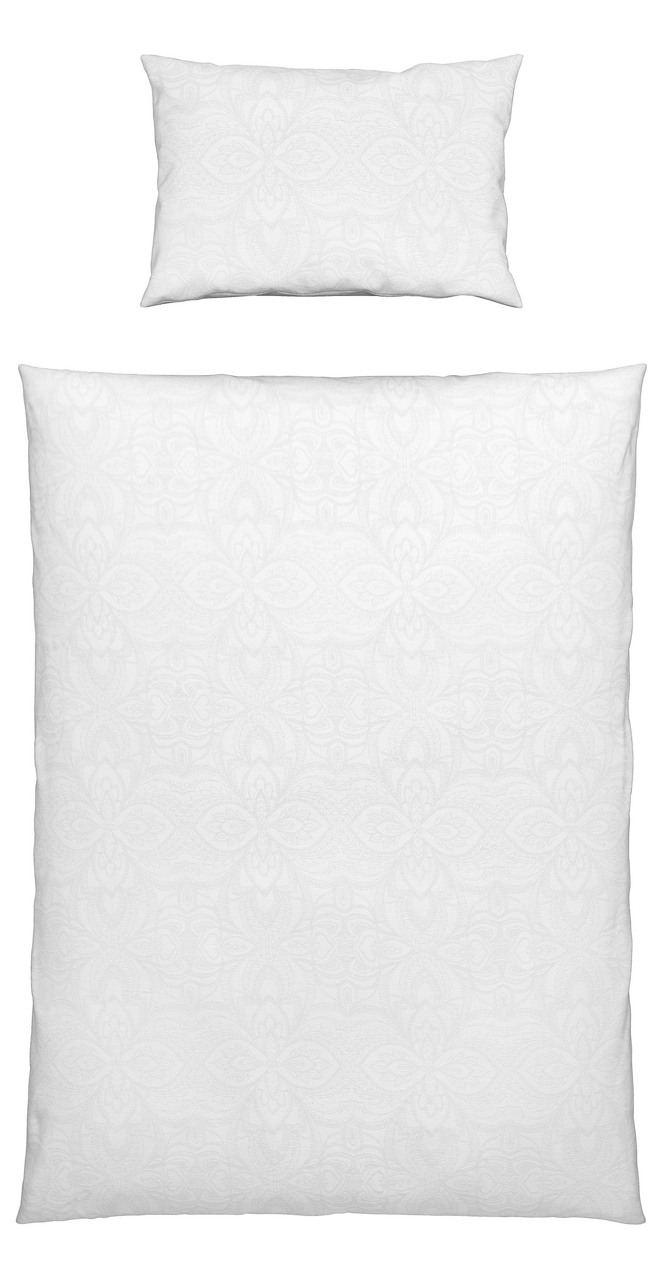 BABYBETTWÄSCHE 100/135 cm  - Weiß, Basics, Textil (100/135cm) - Patinio
