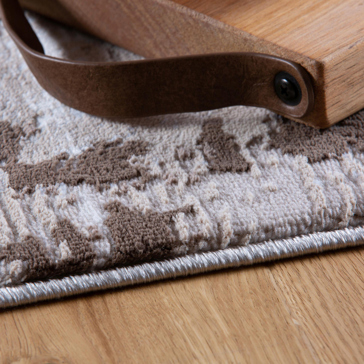 WEBTEPPICH 120/170 cm My Opal  - Beige, Design, Textil (120/170cm) - Novel