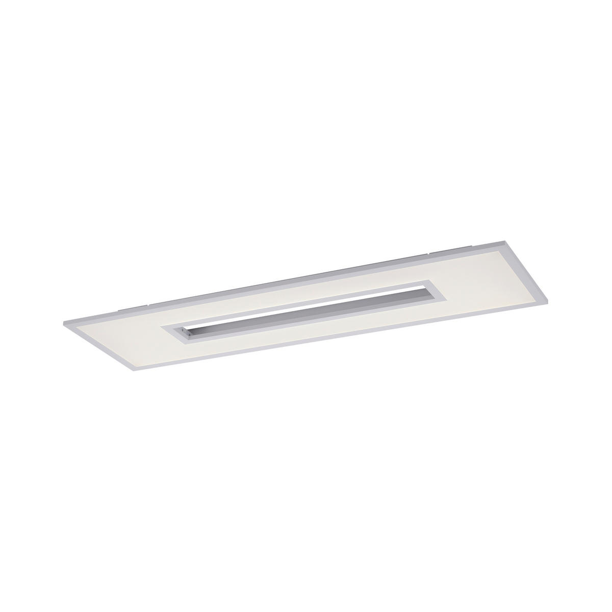LED-DECKENLEUCHTE Recess 100/30/5 cm   - Weiß, Design, Metall (100/30/5cm)