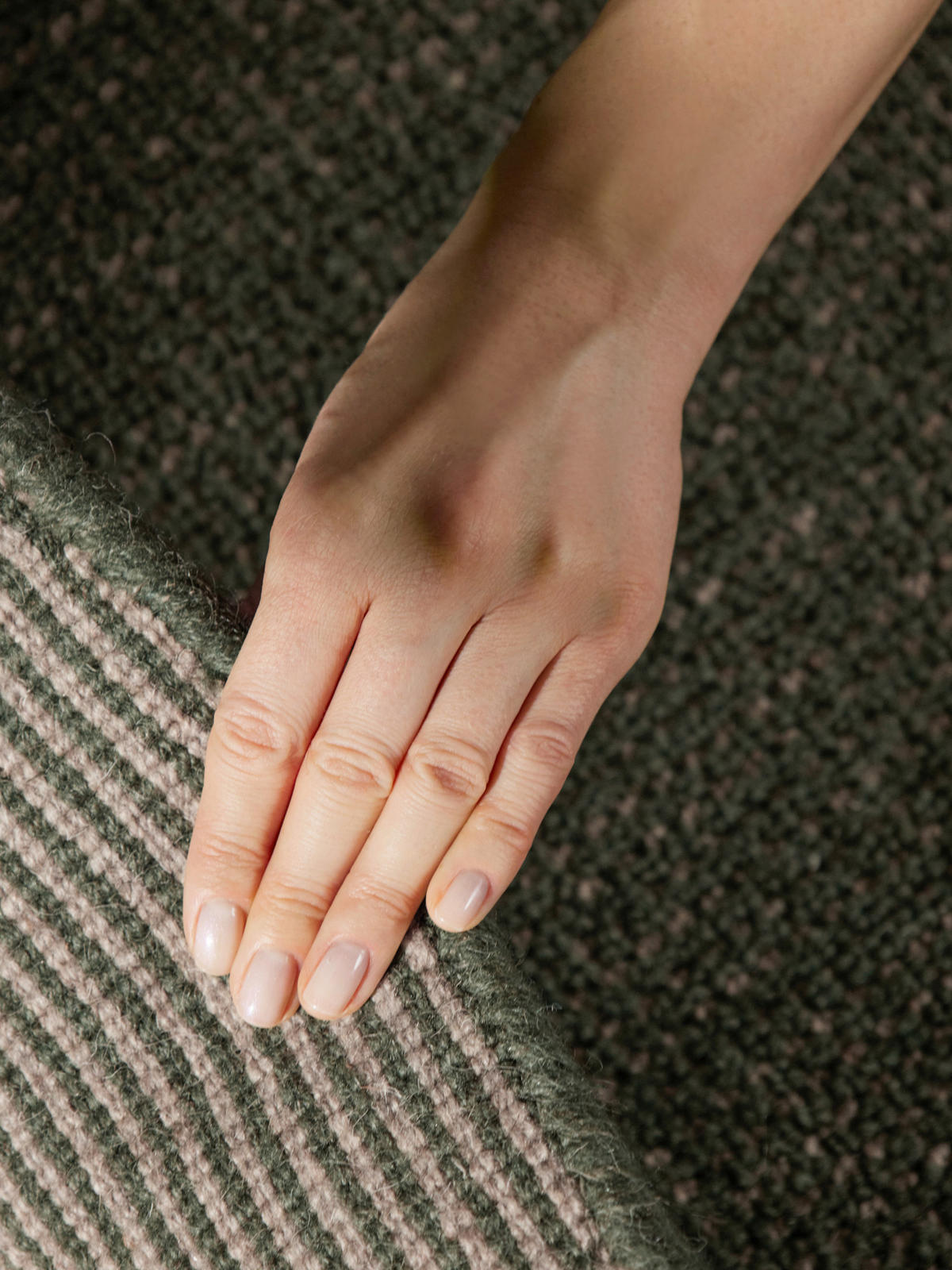 WOLLTEPPICH 200 cm Greenwich Dunkelgrün rund  - Dunkelgrün, Basics, Textil (200cm) - Ted Baker