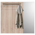 GARDEROBENPANEEL in 120/112/30 cm - Eichefarben/Grau, Design, Holzwerkstoff (120/112/30cm) - Voleo